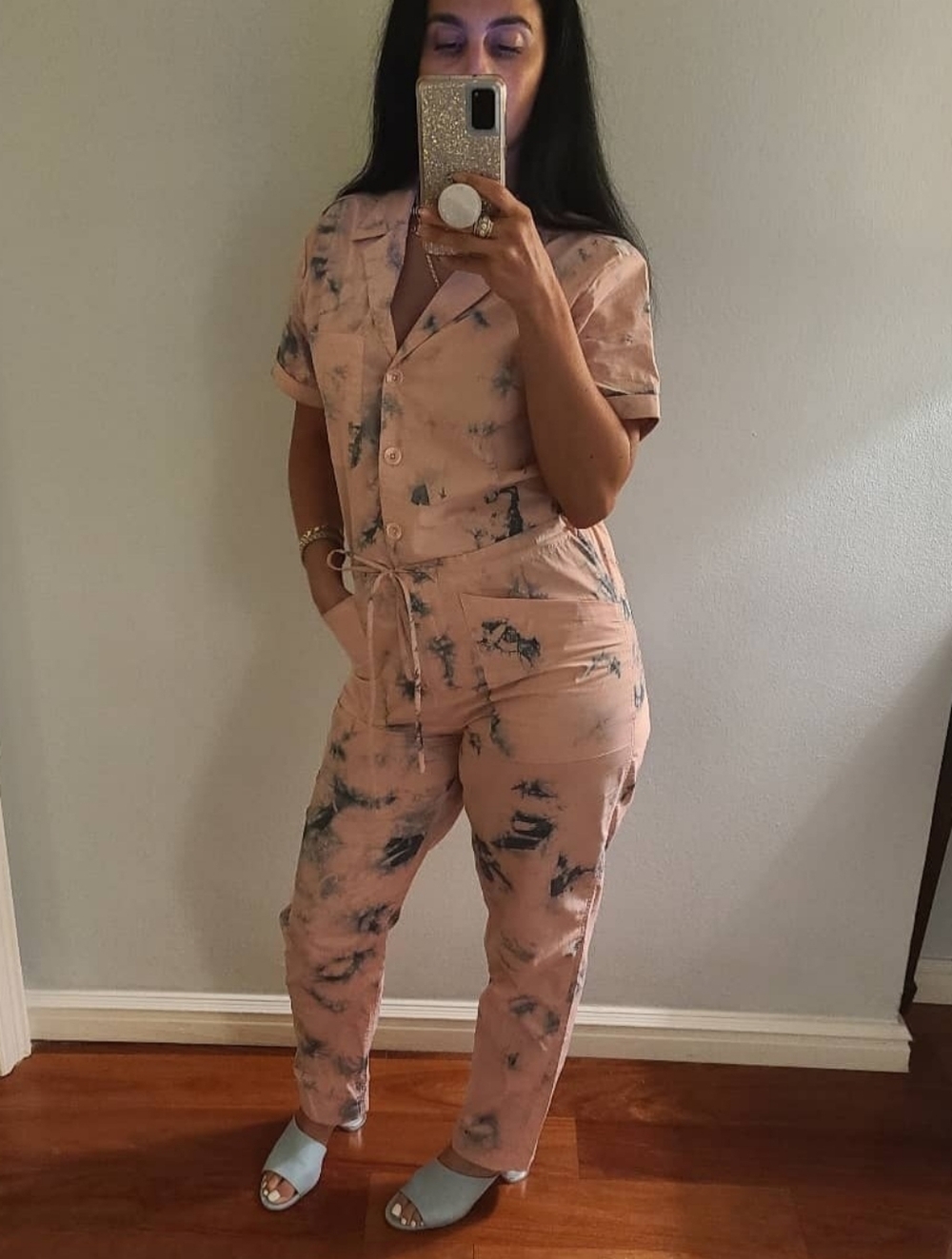 Rebecca Antonoff Tie-Dye Jumpsuit Size Small